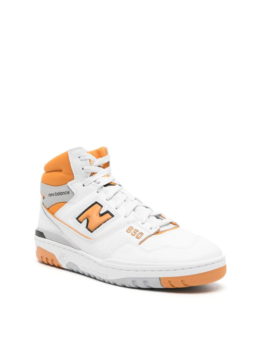 New Balance BB650 High-Top Sneaker — White