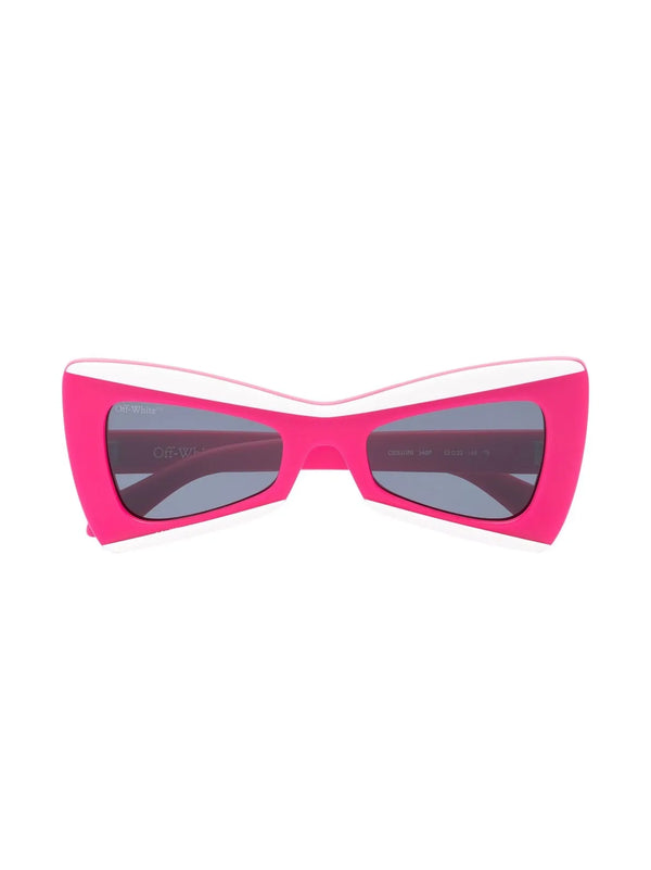 Off-White OERI070S23PLA0013407 Cat-Eye Sunglasses — Pink