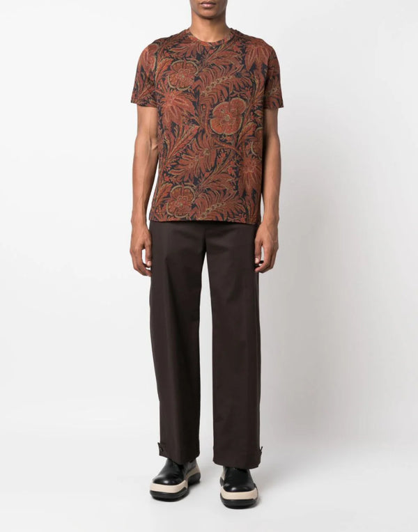 Etro Paisley Print T-Shirt — Multicolor