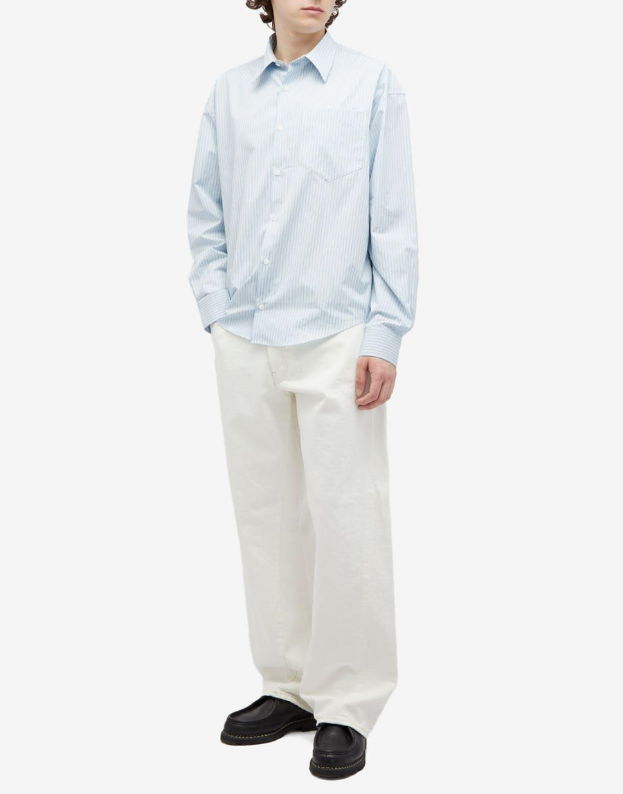 AMI Paris De Coeur Shirt — Blue