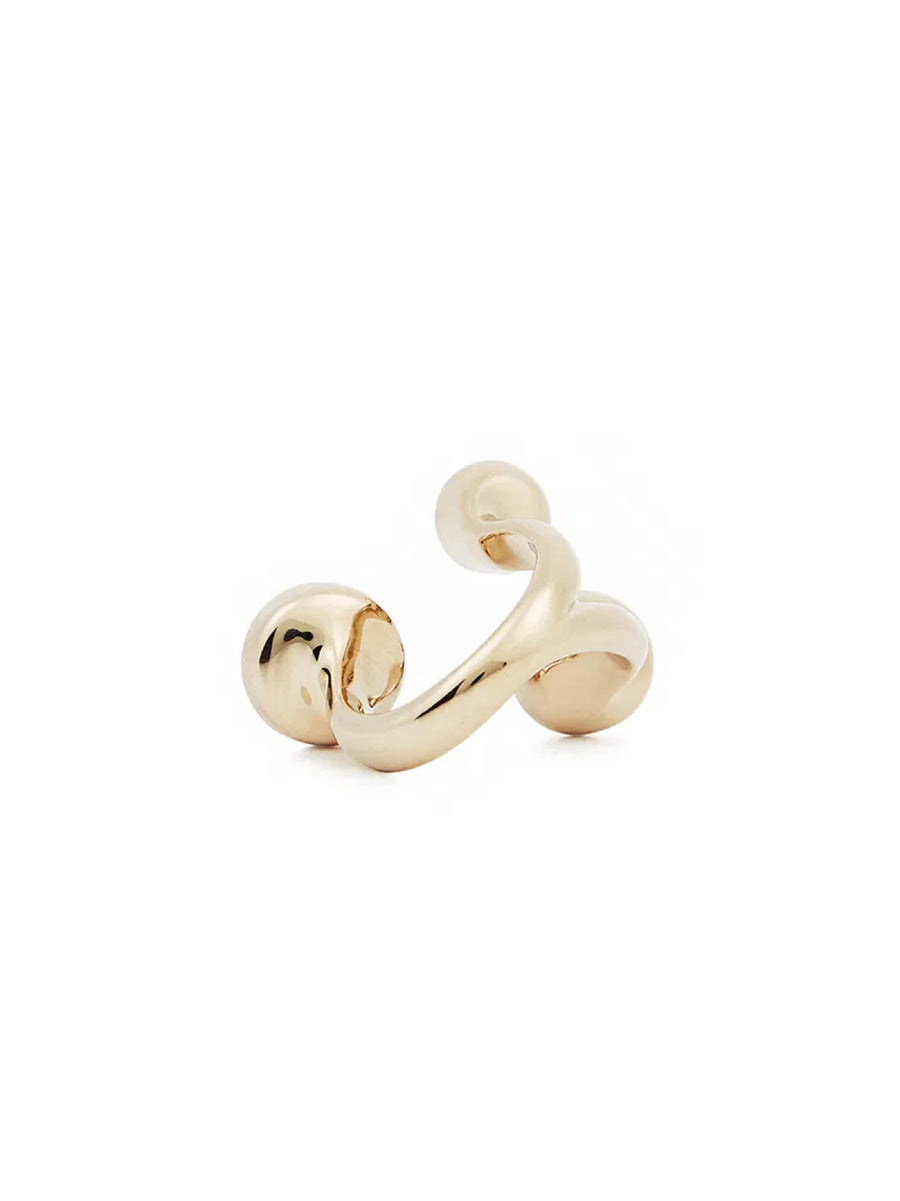 Chloã© Brass cufflinks in gold