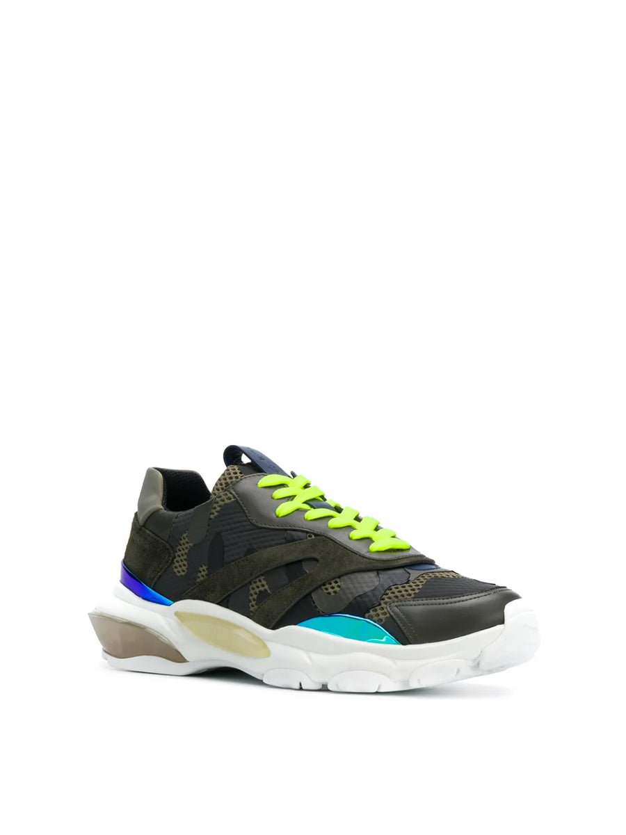 Valentino Garavani Bounce Sneaker — Green