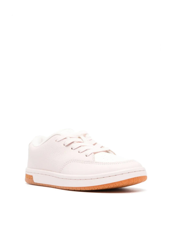 Kenzo Logo-Appliqué Sneakers — Pink