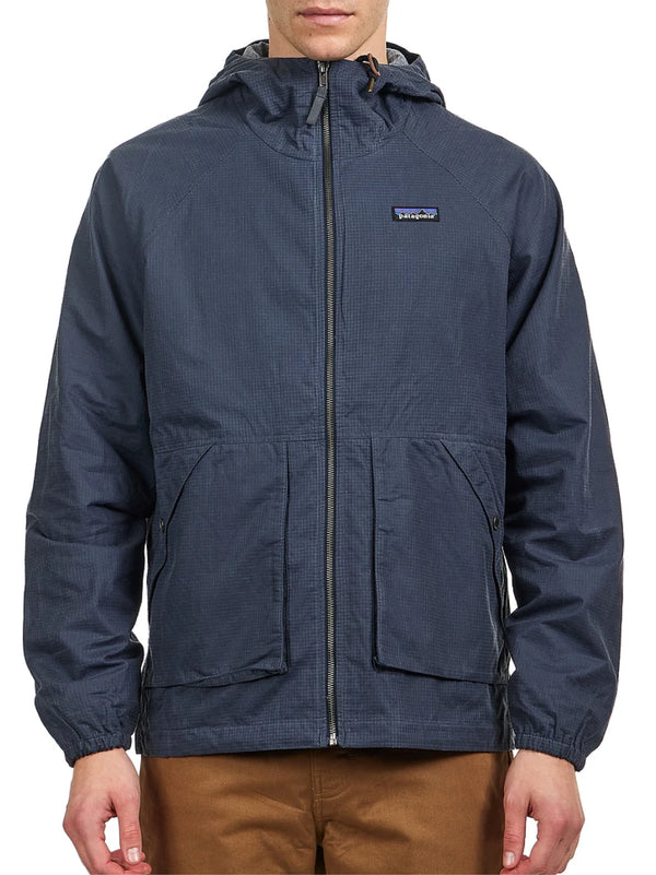 Patagonia Ripstop Waxed Cotton Jacket — Blue