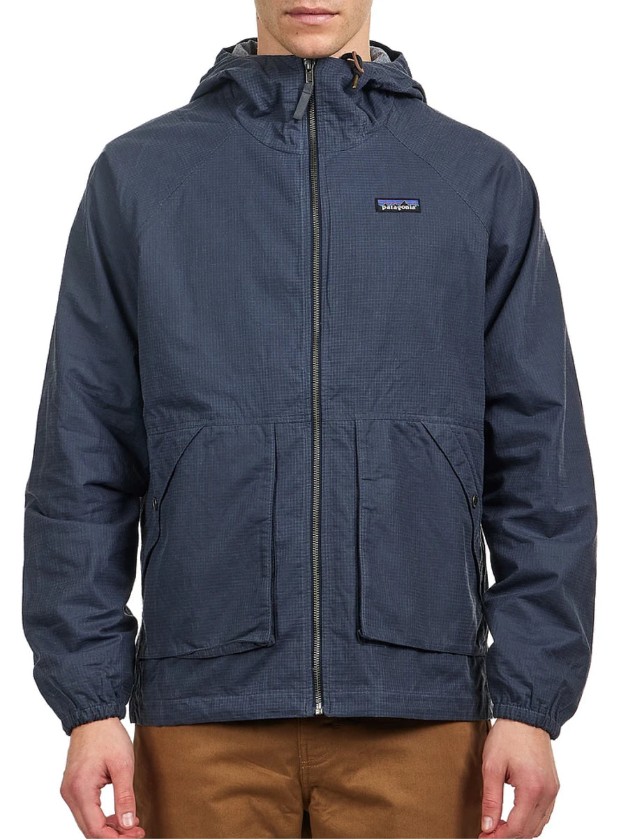 Patagonia Ripstop Waxed Cotton Jacket — Blue