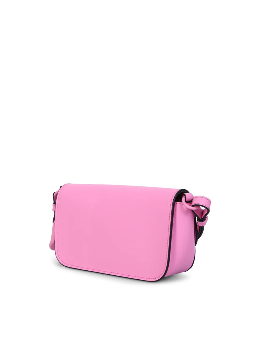 JW Anderson Anchor Logo Chain Shoulder Bag — Pink
