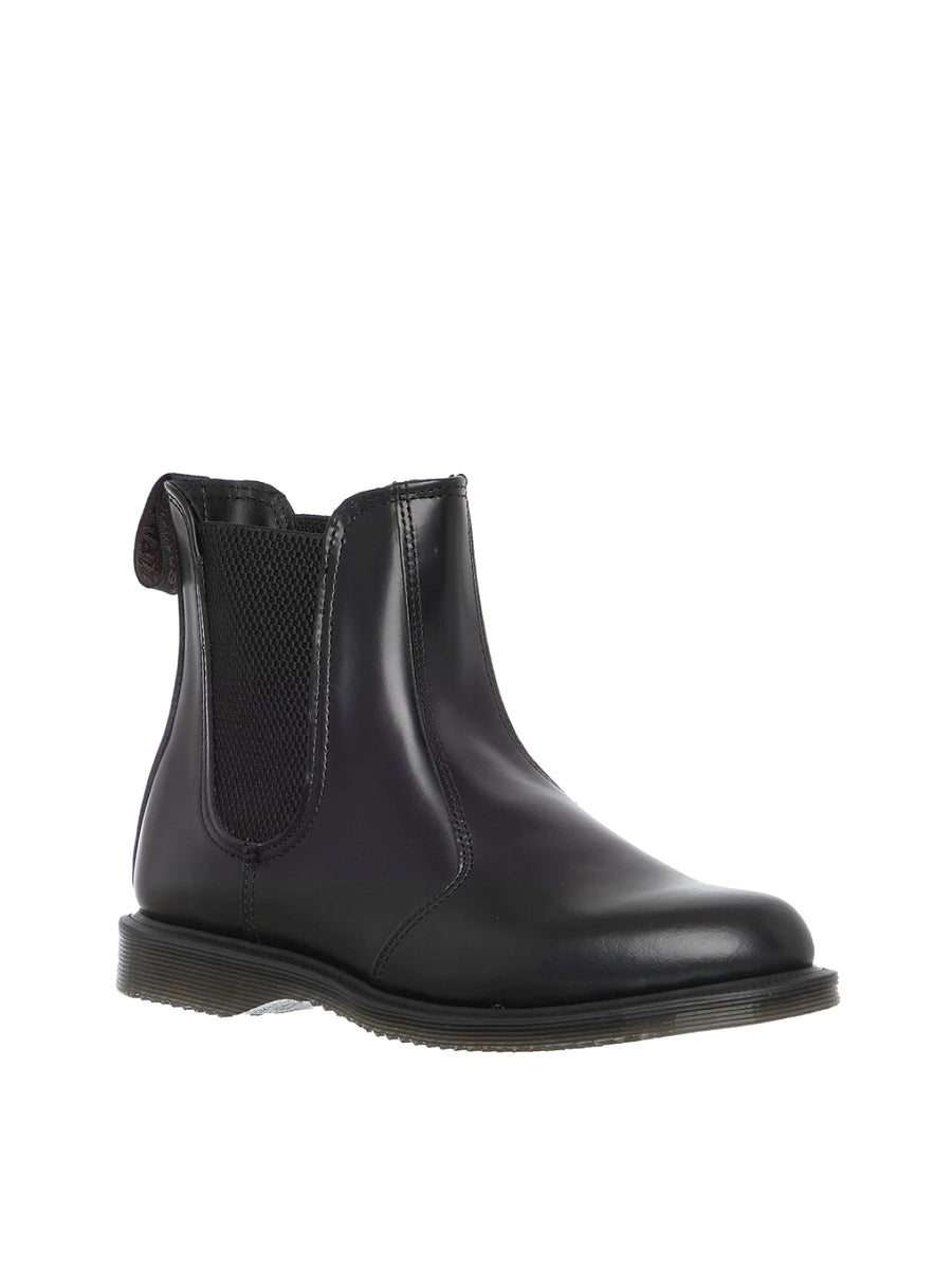Dr. Martens Flora Chelsea Boots — Black