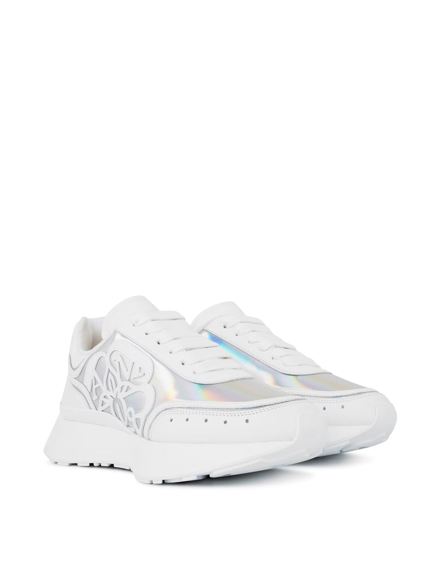 Alexander McQueen Sprint Runner Sneakers — White
