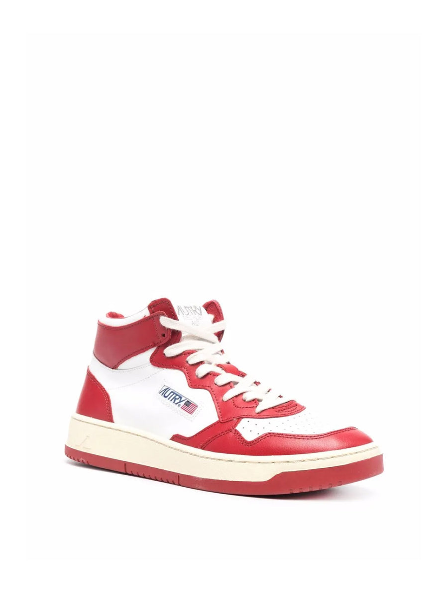 Autry Medalist 01 Mid Sneaker — White