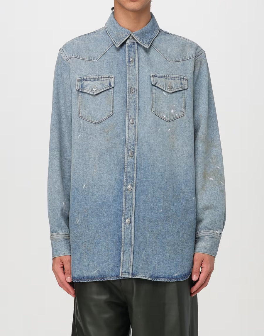 Acne Studios Overshirt — Blue