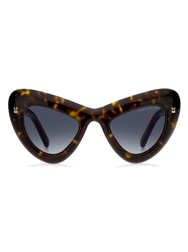 Marc Jacobs 798SAIOCRY Cat-Eye Sunglasses — Brown