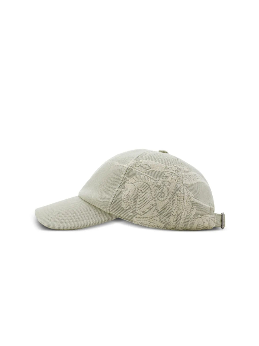 Burberry 8095005 EKD Logo Baseball Cap — Gray