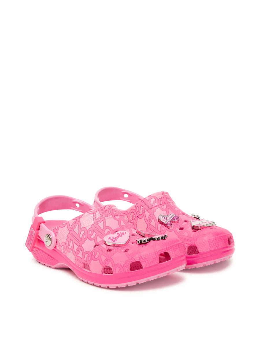 Crocs Mattel Barbie Collaboration Clogs — Pink