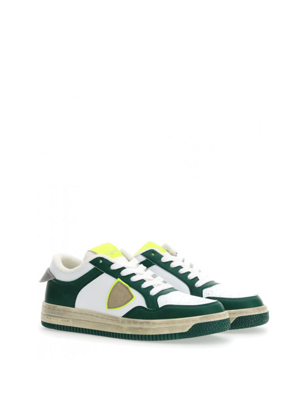 Philippe Model Lyon Low Sneaker — Green