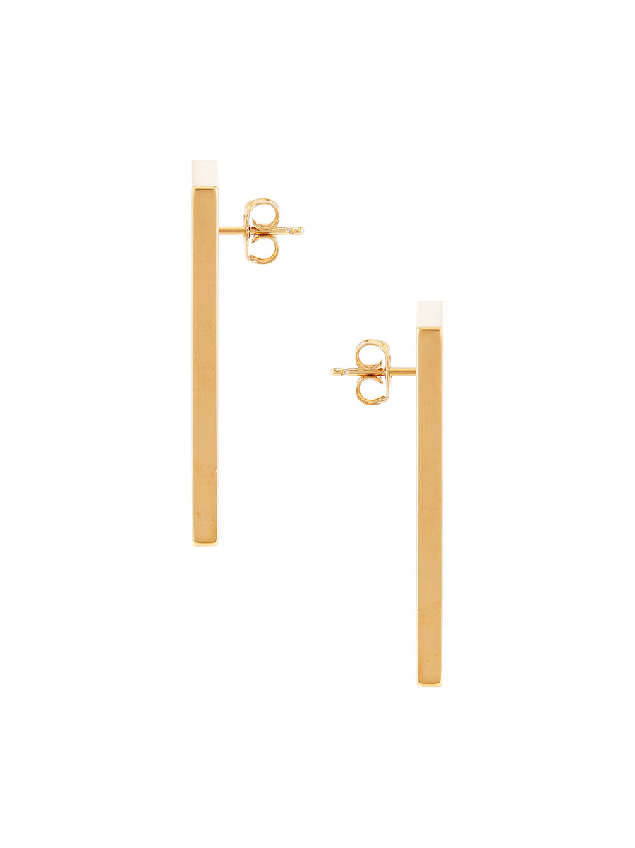 Versace Metal earrings in gold