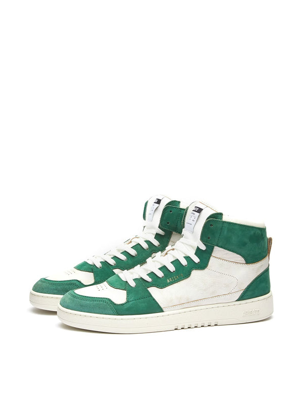 Axel Arigato High-Top Leather Sneakers — White