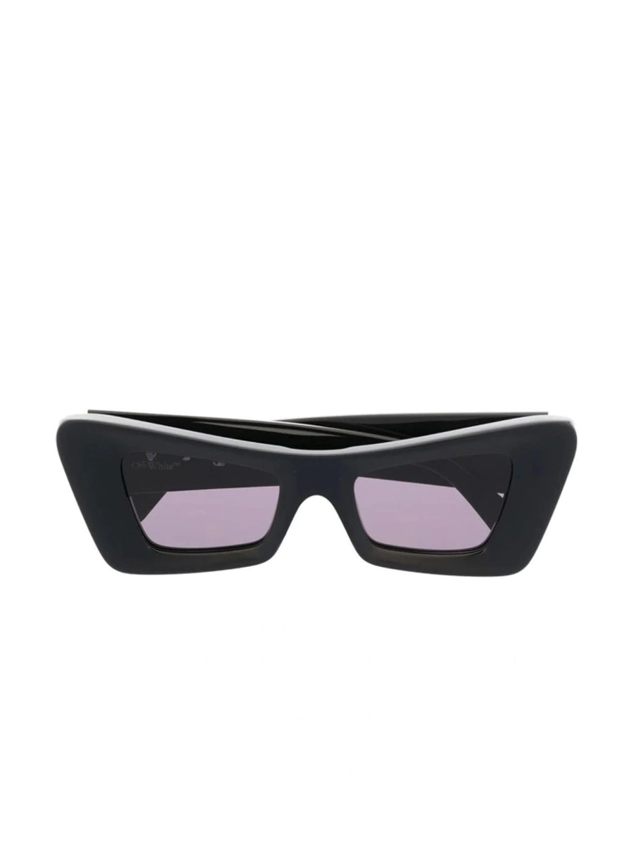 Off-White OERI027S22PLA0011007 Arrow Logo Sunglasses — Black