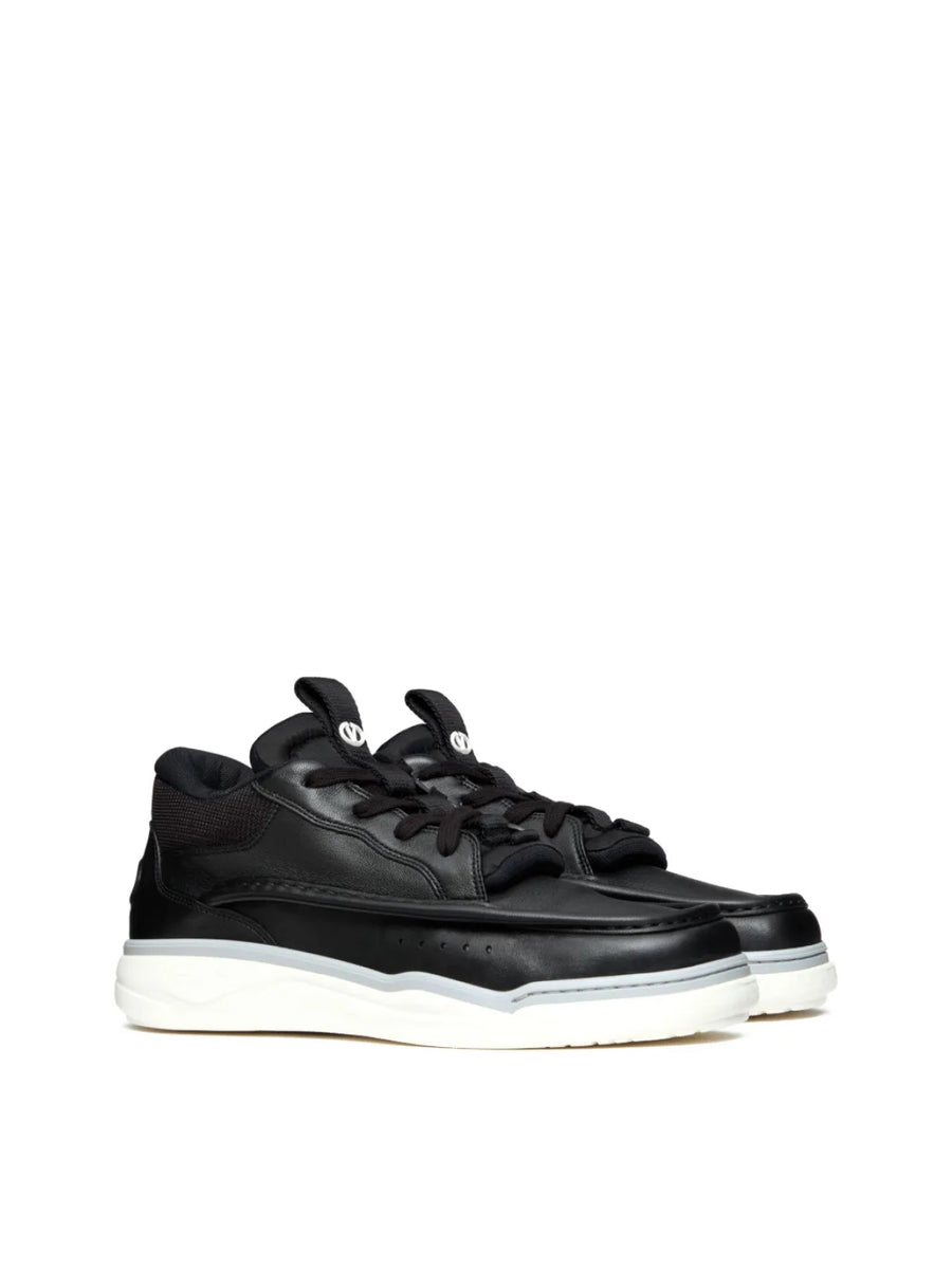Valentino Garavani Runboot VLogo Sneakers — Black