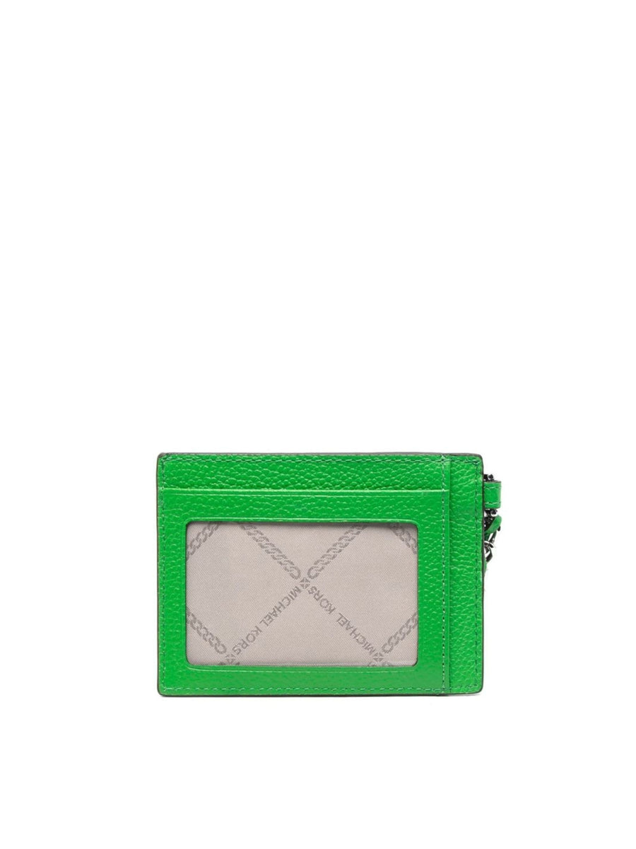 Michael Kors Jet Set Charm Card Holder — Green