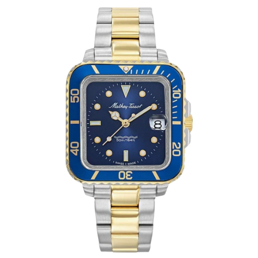 Mathey Tissot Womens Vintage Blue