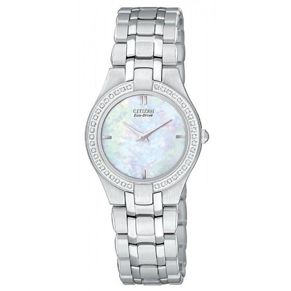 Citizen Stainless steel case watch in silver