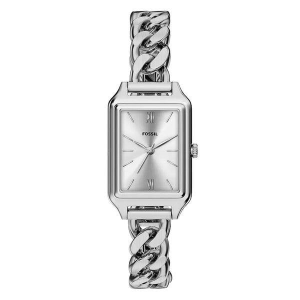 Fossil Stainless steel case watch in silver