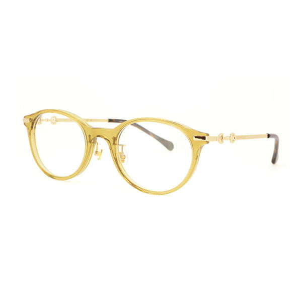 Gucci eyeglasses in gold