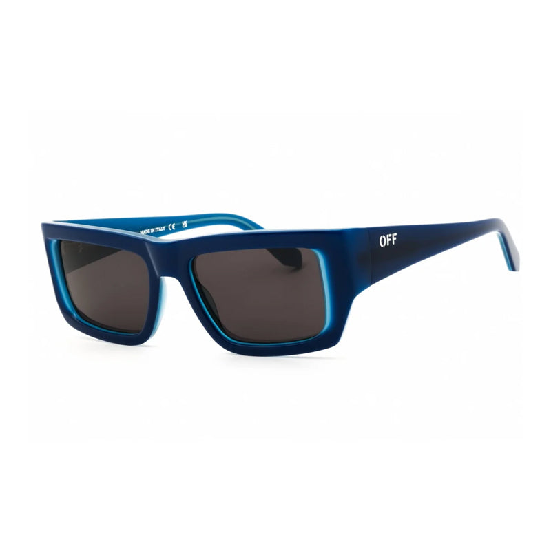 Off-White Sunglasses Rectangle Full Rim, Blue Frame And Grey Lens Prescott1174507