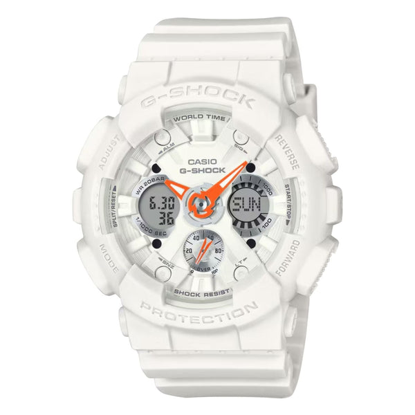 Casio Stainless steel case watch in white