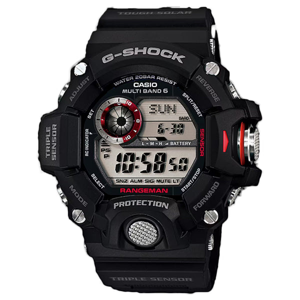 Casio watch in black