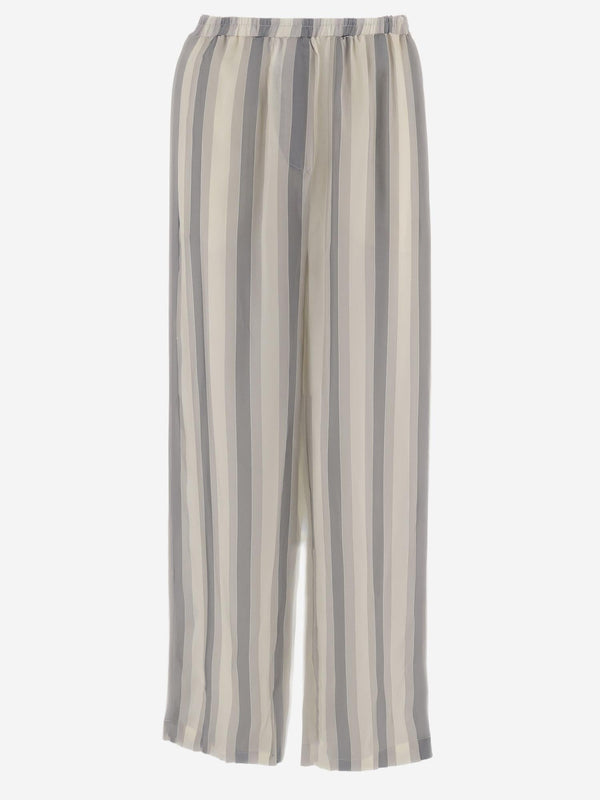 Trousers Cupro Grey