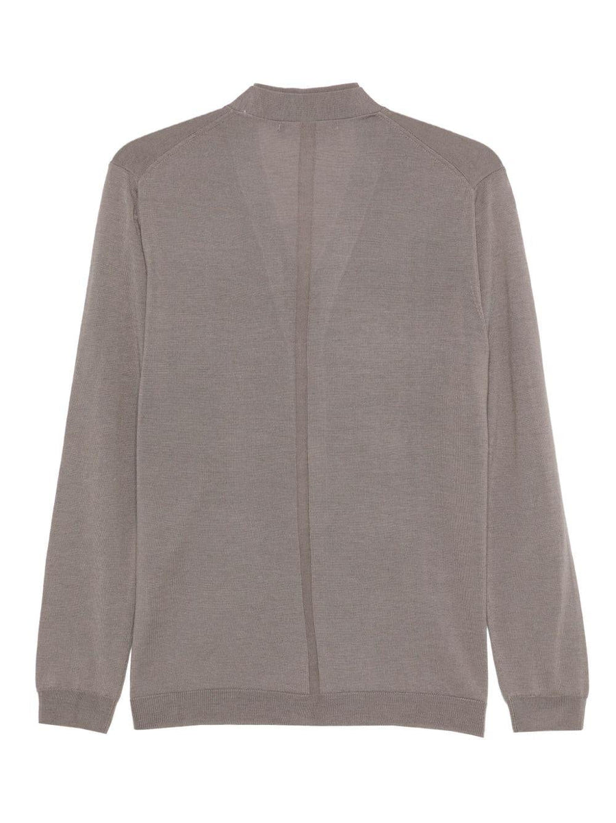 Cardigan Brown Wool Cardigans