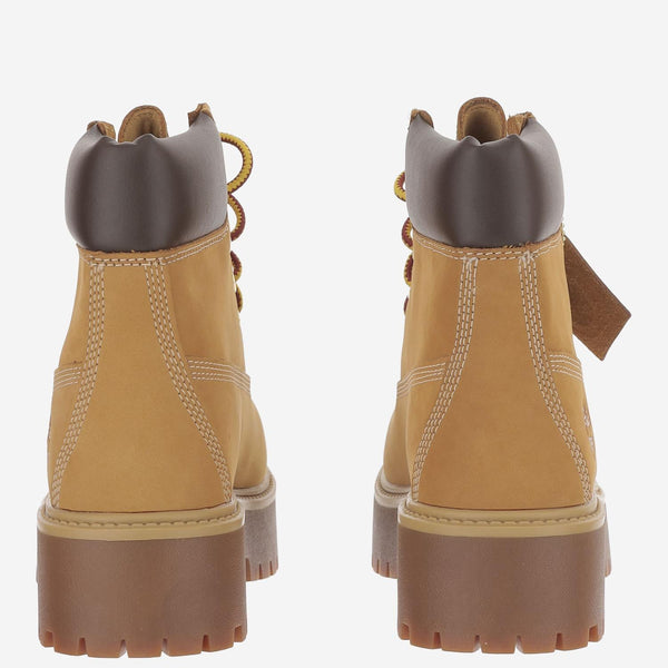 Boots Stone Street 6 Beige Leather