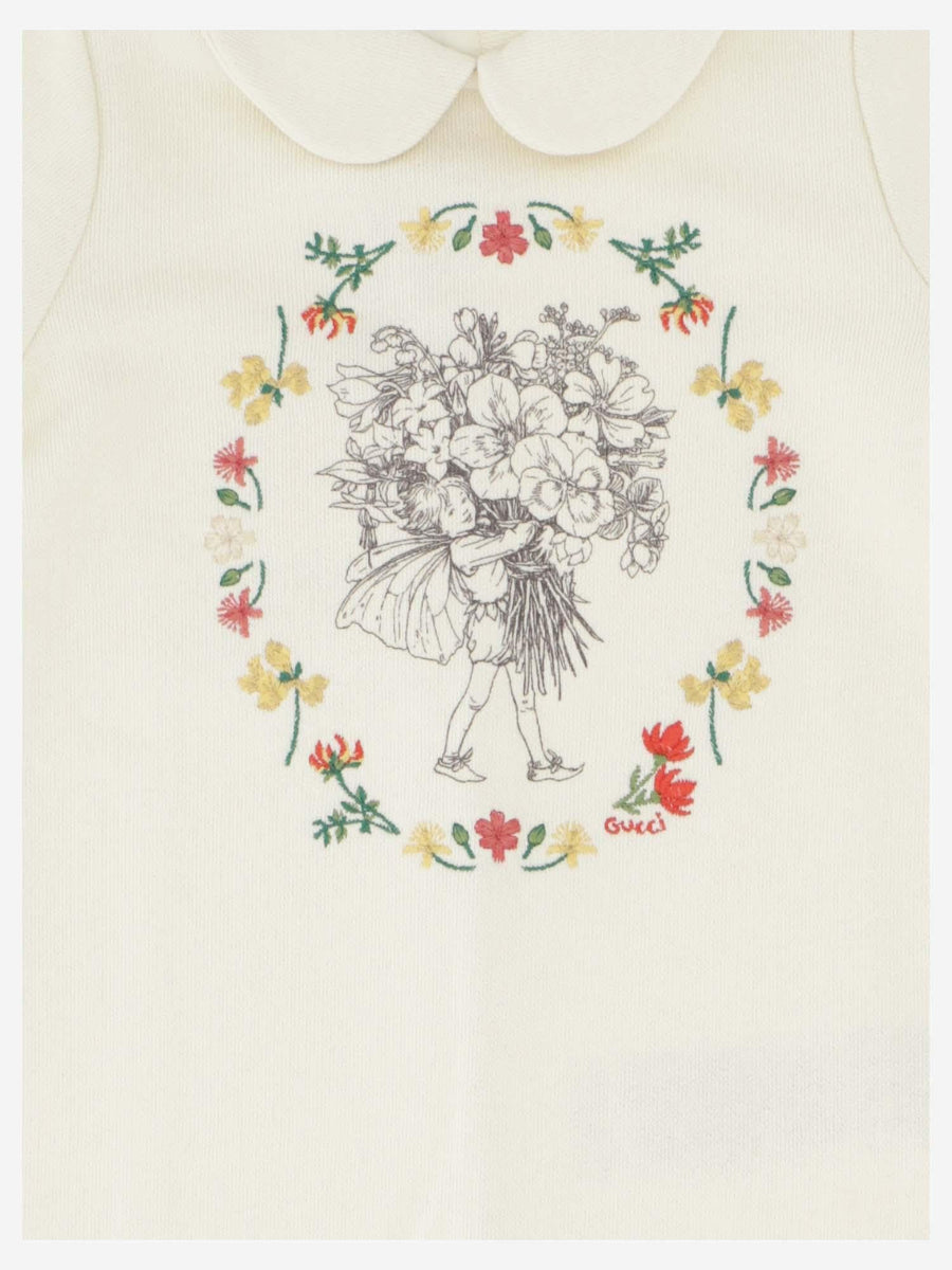 Baby Cotton One-Piece White Rompers