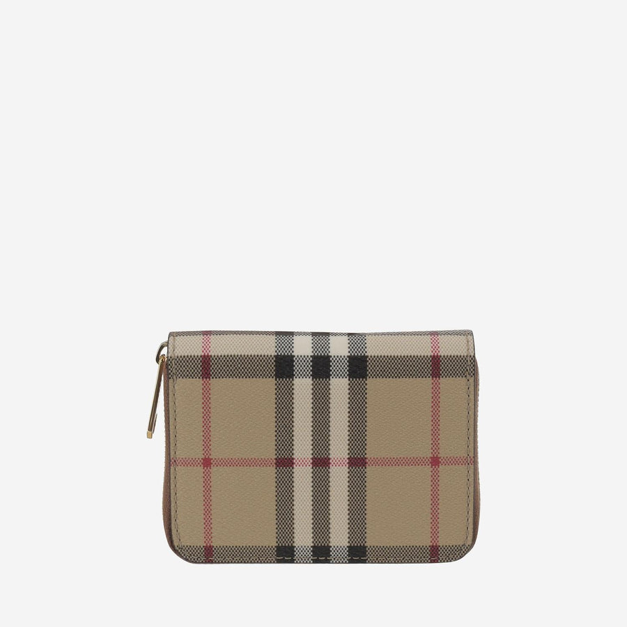 Check Wallet Polyurethane & Purses