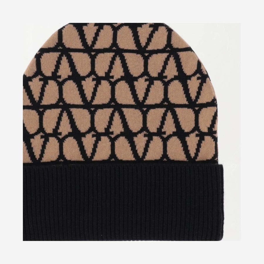 Cashmere Knitted Beanie Toile Iconographe Camel Hat