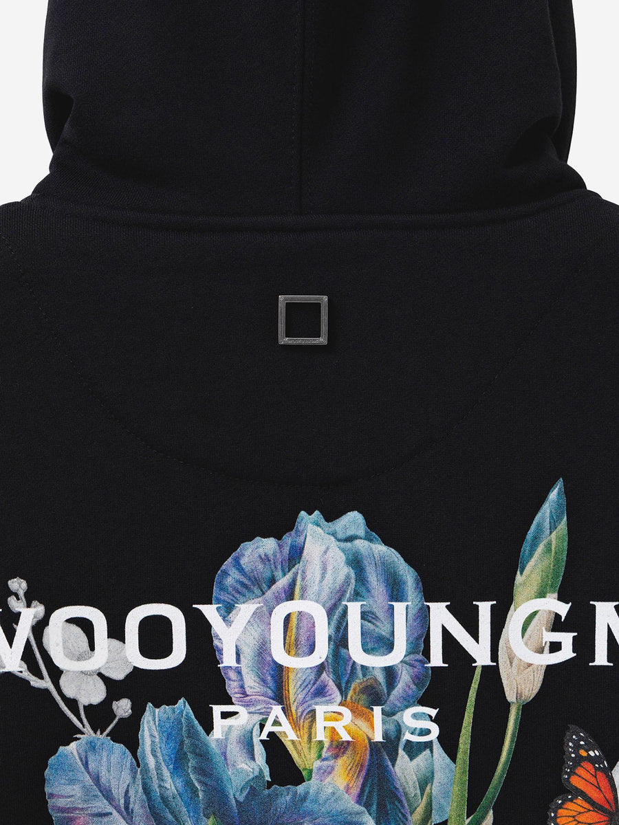 Cotton Hoodie Black Sweatshirts