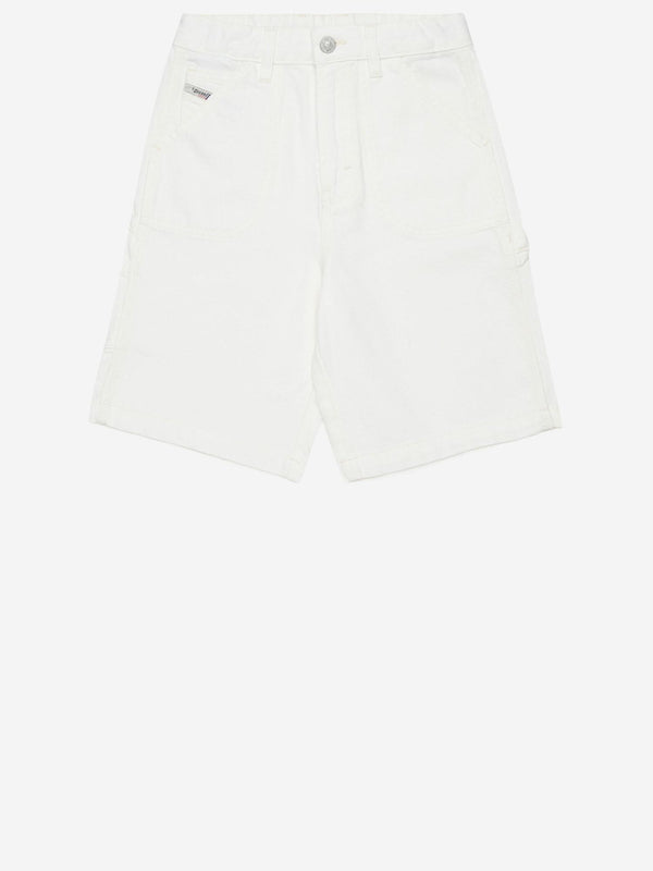 Cotton Shorts White