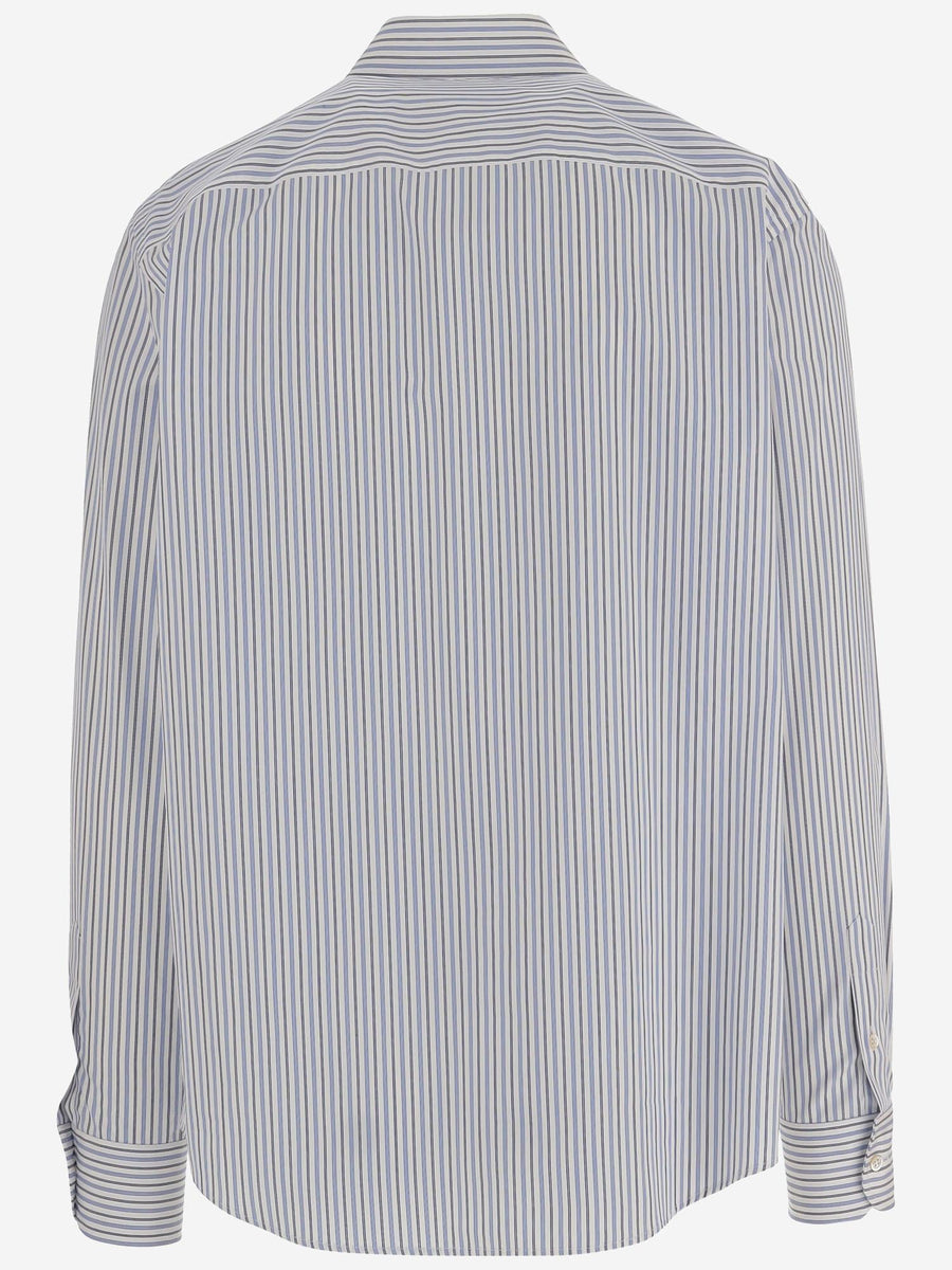 Cotton Shirt With Logo