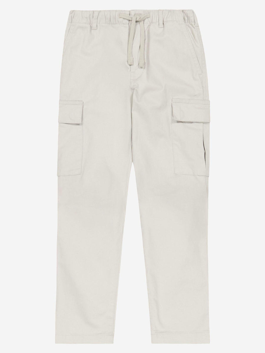 Trousers Stretch Cotton White