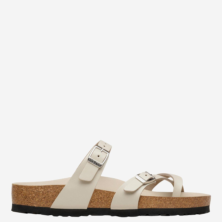 Sandals Mayari Leather White Slippers