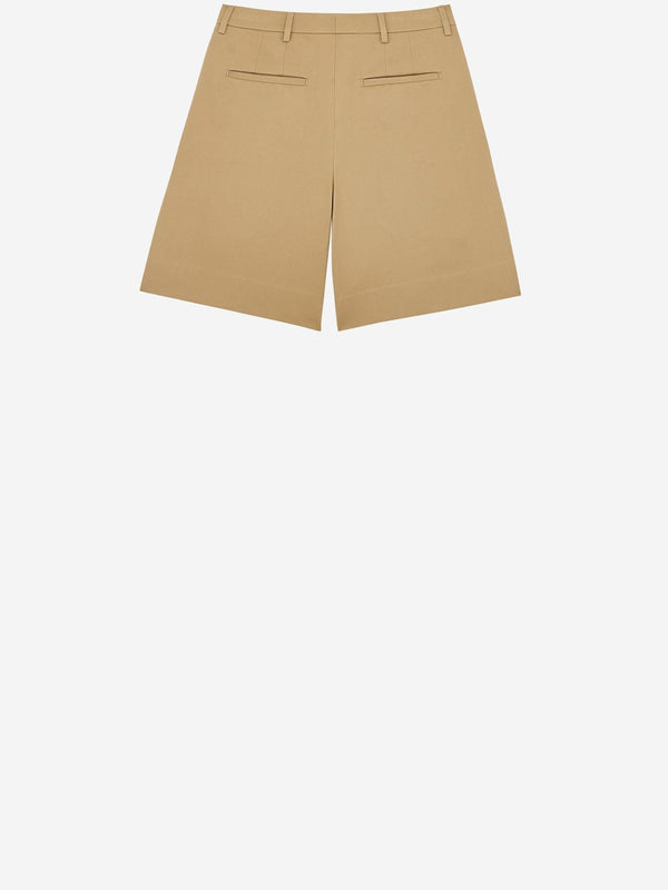 Cotton Shorts Brown