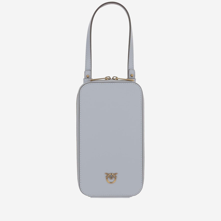 Leather Smartphone Case Light Blue Accessory