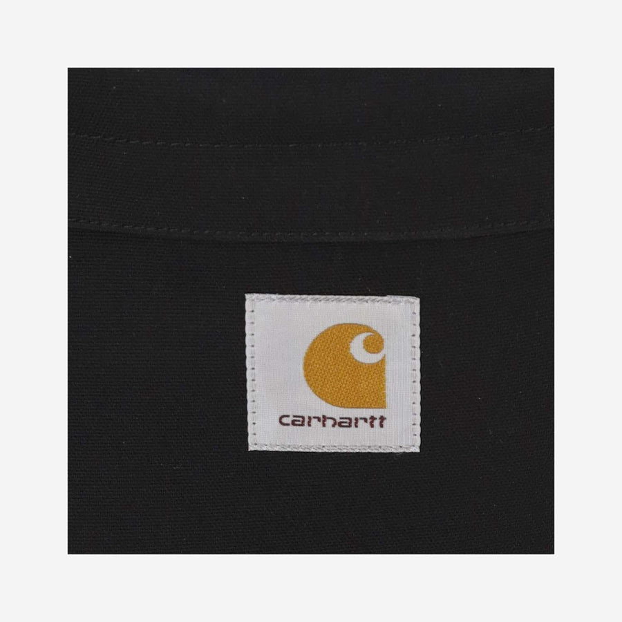 Fanny Pack With Logo Black Polyester Belt Bags