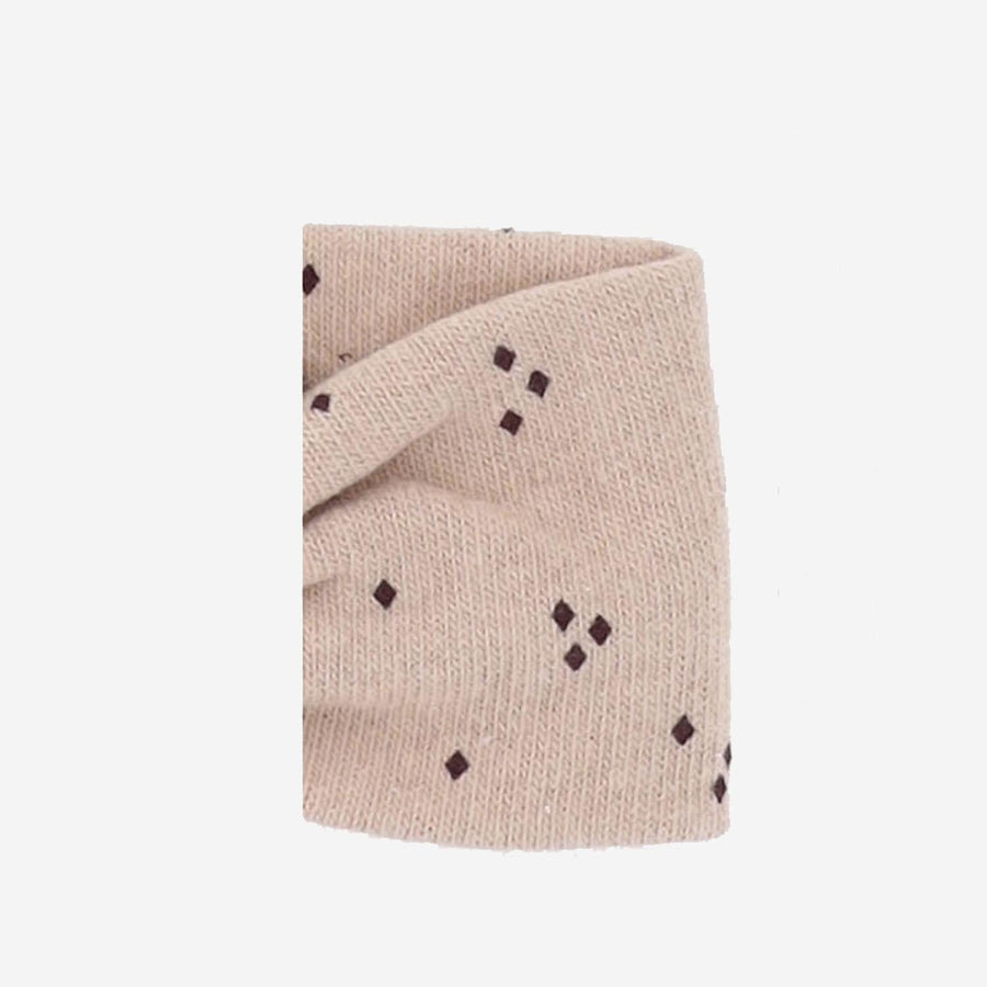 Stretch Cotton Blend Headband Pink Accessory