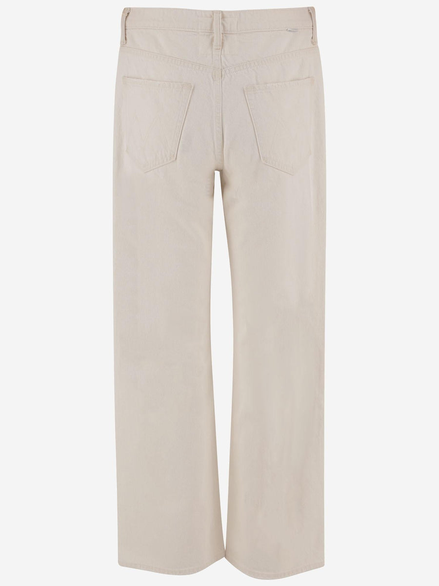 Jeans Cotton Denim White