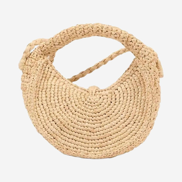 Crossbody Bag Natural Raffia Shoulder