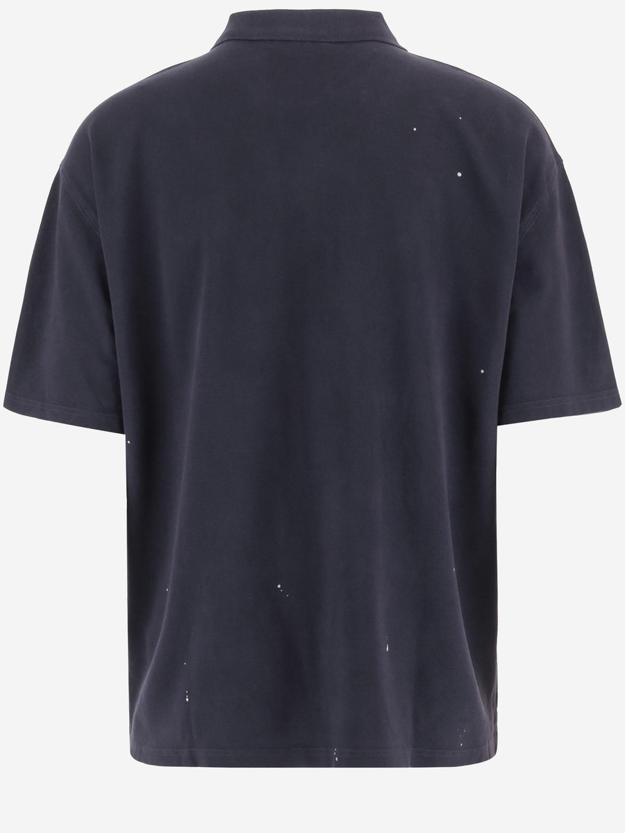 Polo Shirt Cotton Dark Navy