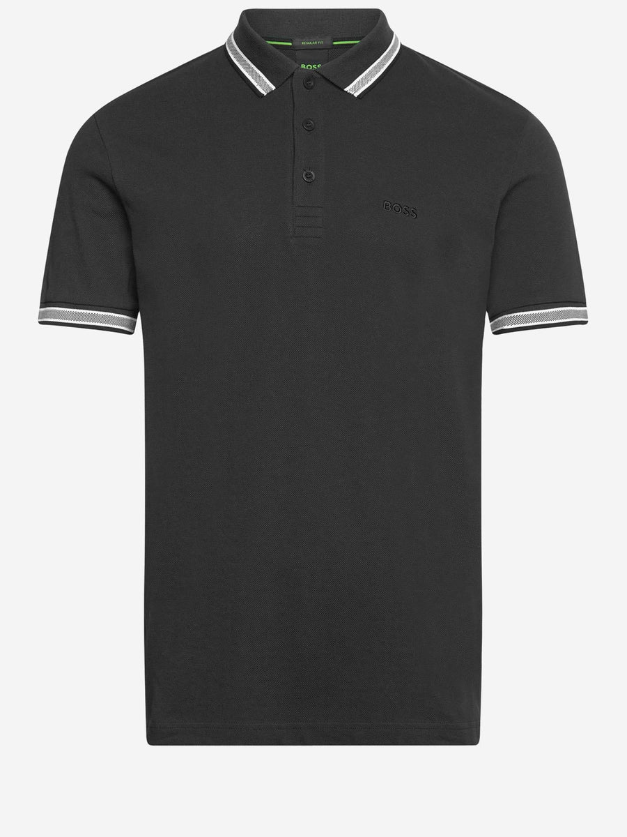 Polo Shirt Cotton Pique Dark Grey