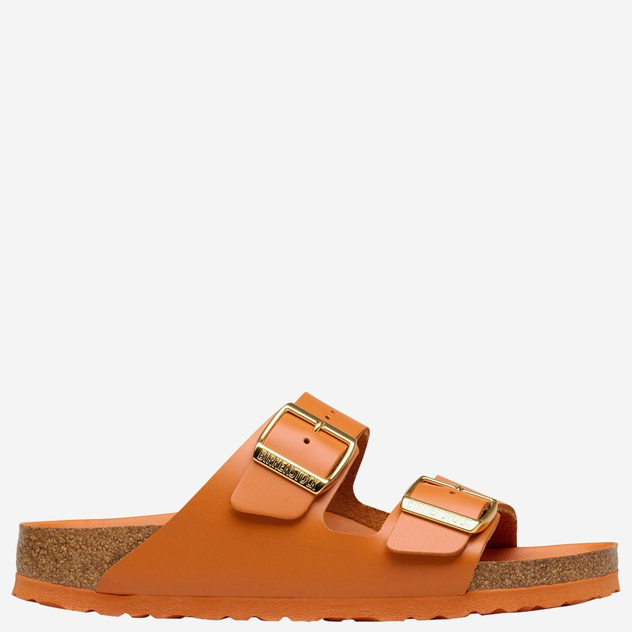 Sandals Arizona Orange Leather Slippers
